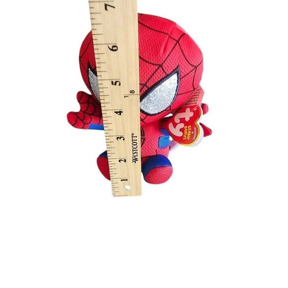 Ty beanie baby Spiderman stuffed animal plush - Picture 4 of 5